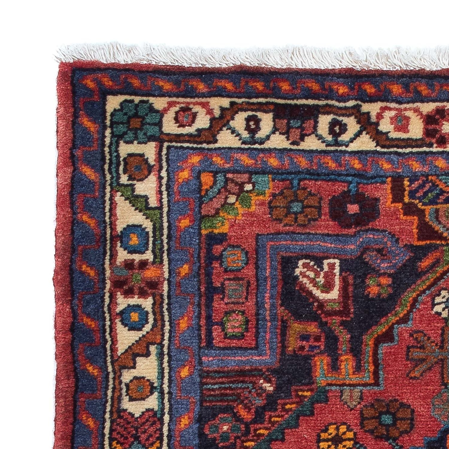 Alfombra persa - Nómada - 125 x 88 cm - óxido