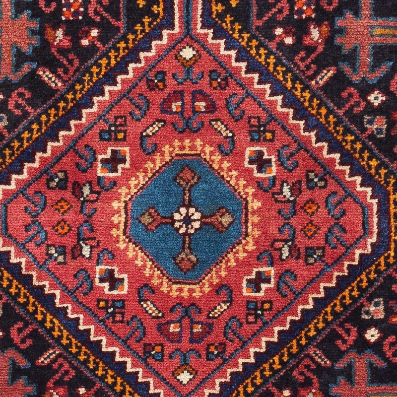 Alfombra persa - Nómada - 128 x 82 cm - azul oscuro