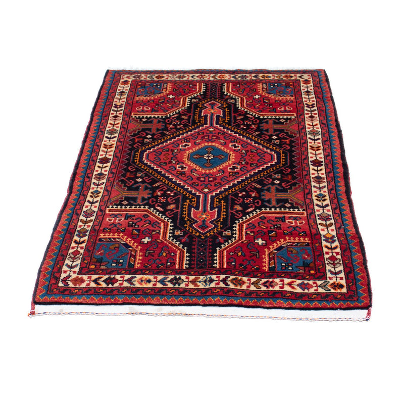 Alfombra persa - Nómada - 128 x 82 cm - azul oscuro