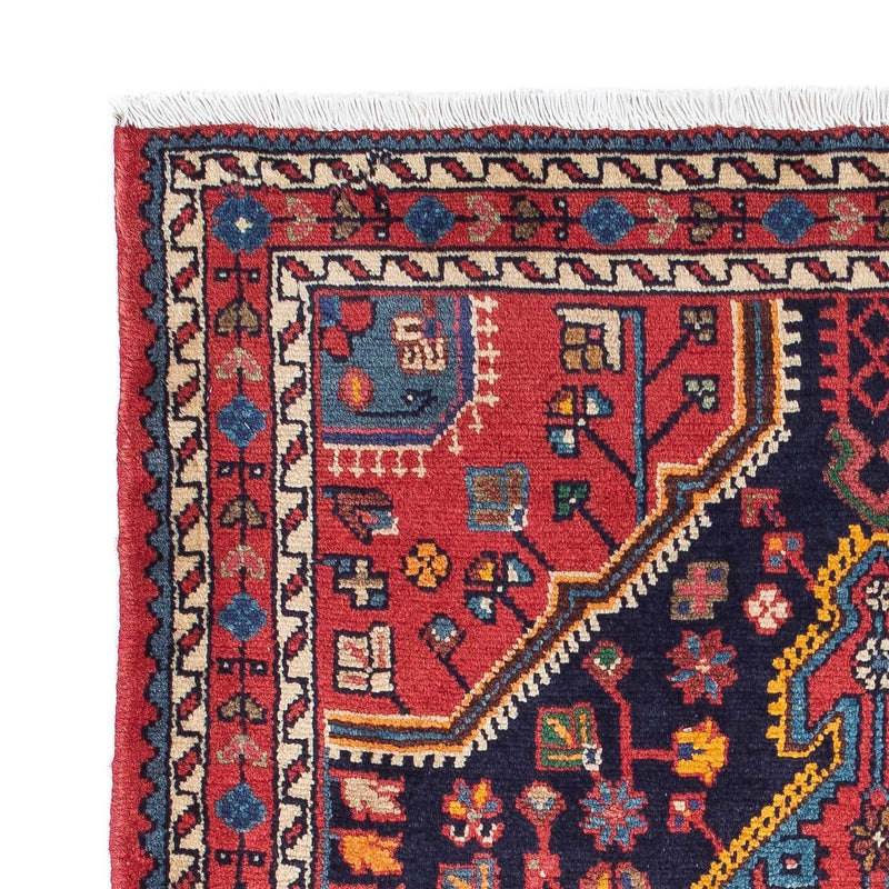 Alfombra persa - Nómada - 130 x 90 cm - rojo