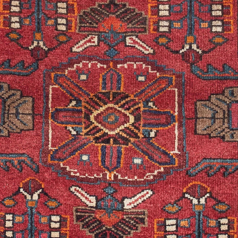 Alfombra persa - Nómada - 145 x 92 cm - rojo