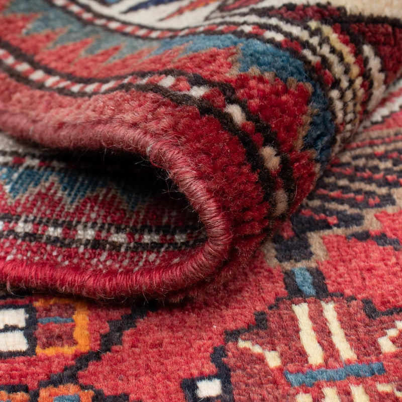 Alfombra persa - Nómada - 145 x 92 cm - rojo