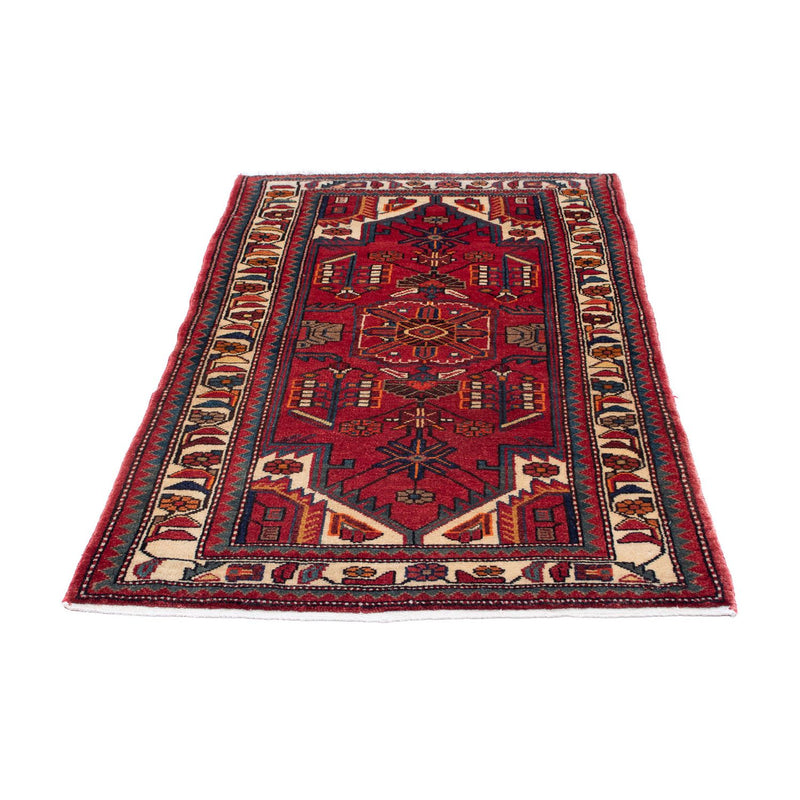 Alfombra persa - Nómada - 145 x 92 cm - rojo