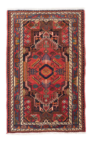 Alfombra persa - Nómada - 127 x 84 cm - rojo