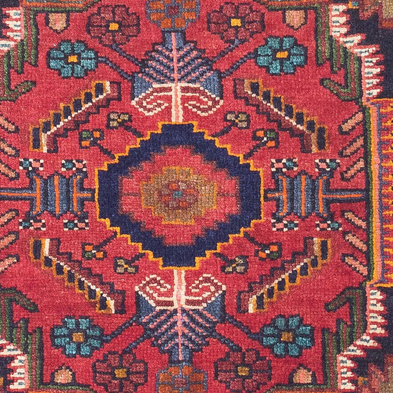 Alfombra persa - Nómada - 127 x 86 cm - rojo