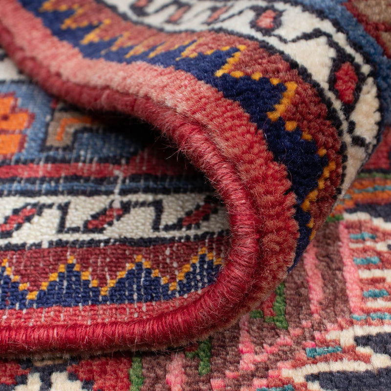 Alfombra persa - Nómada - 127 x 86 cm - rojo