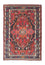 Alfombra persa - Nómada - 128 x 90 cm - rojo