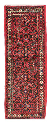 Alfombra de pasillo Alfombra persa - Nómada - 190 x 68 cm - rojo oscuro