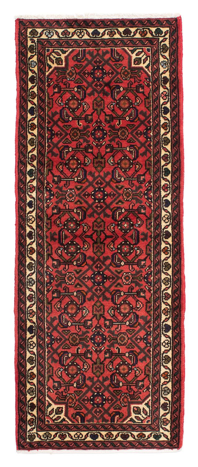 Alfombra de pasillo Alfombra persa - Nómada - 190 x 72 cm - rojo oscuro