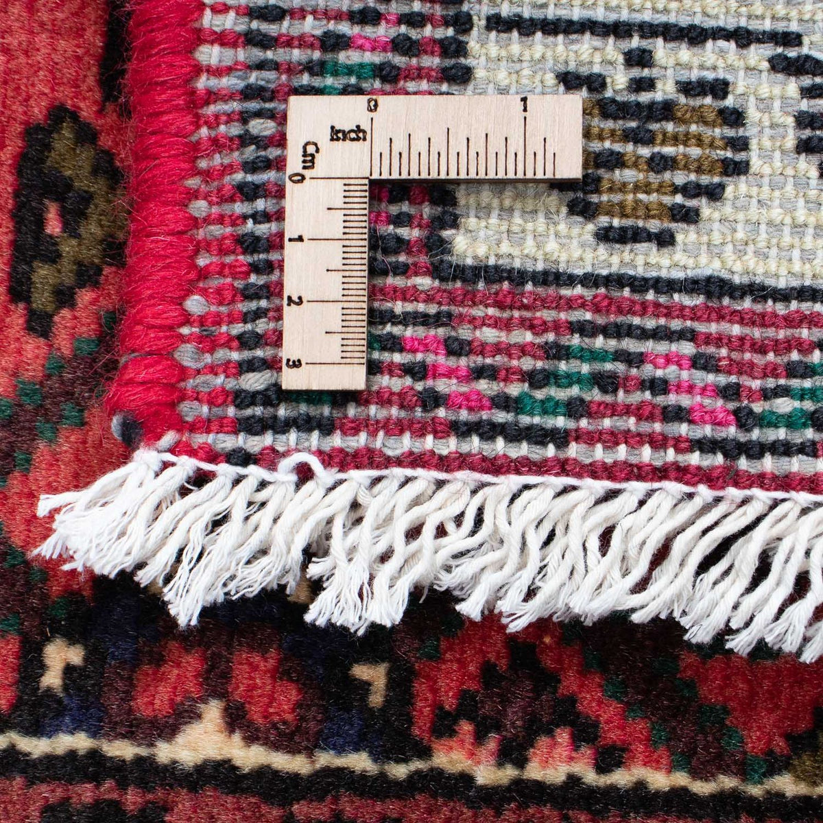 Alfombra de pasillo Alfombra persa - Nómada - 190 x 72 cm - rojo oscuro