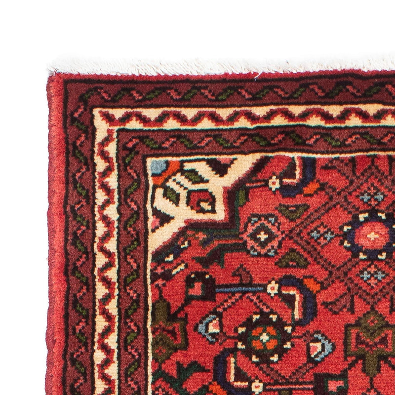 Alfombra de pasillo Alfombra persa - Nómada - 200 x 72 cm - rojo oscuro