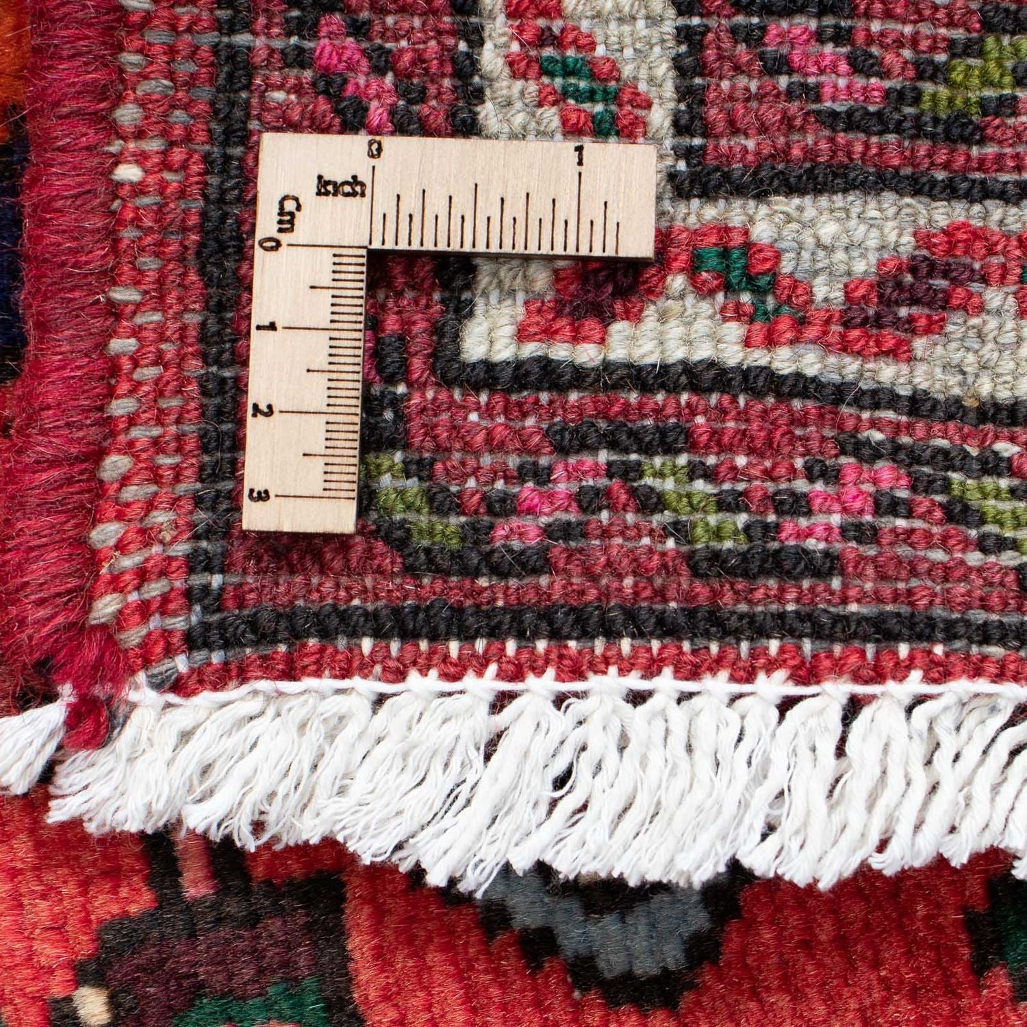 Alfombra de pasillo Alfombra persa - Nómada - 200 x 72 cm - rojo oscuro
