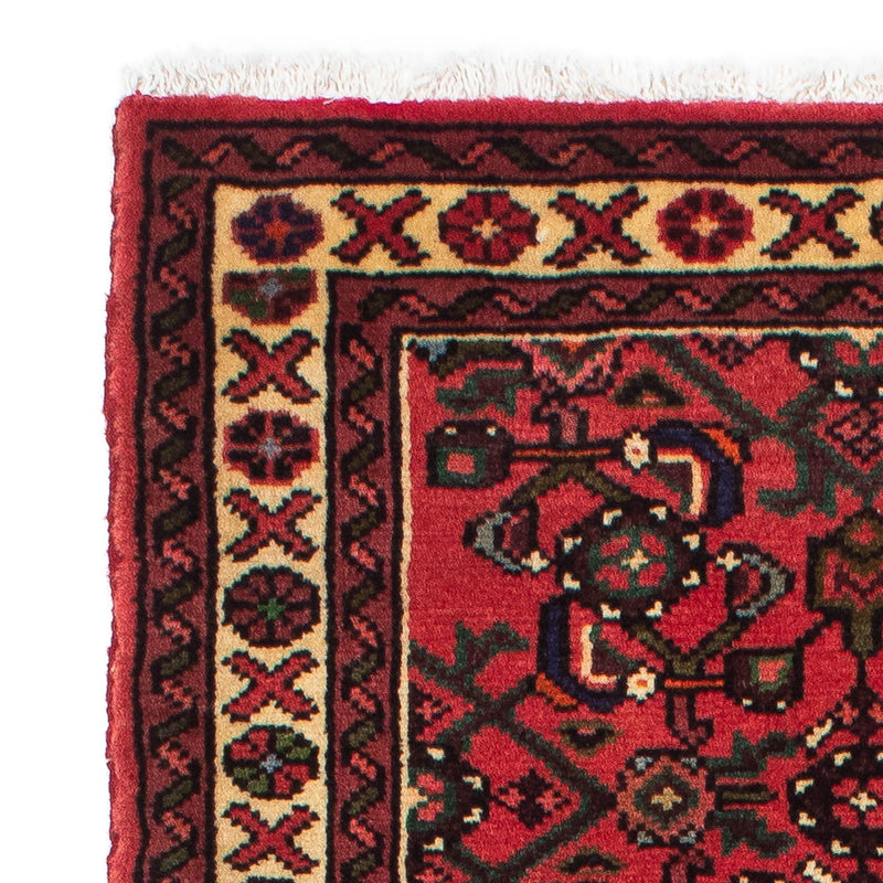 Alfombra de pasillo Alfombra persa - Nómada - 200 x 70 cm - rojo oscuro