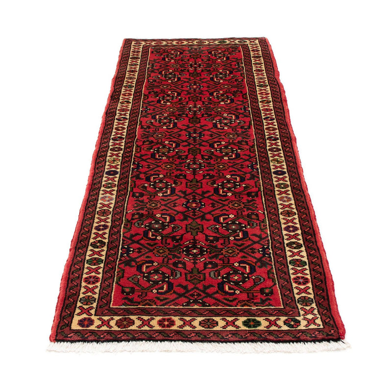 Alfombra de pasillo Alfombra persa - Nómada - 200 x 70 cm - rojo oscuro