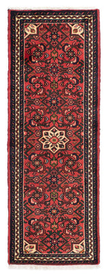 Alfombra de pasillo Alfombra persa - Nómada - 195 x 68 cm - rojo oscuro