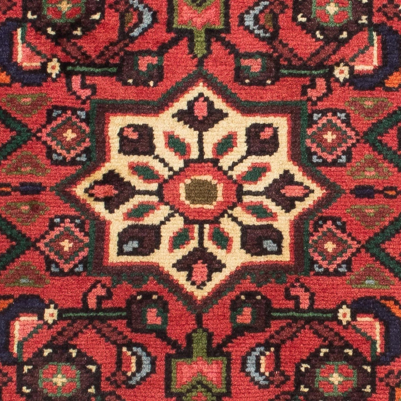 Alfombra de pasillo Alfombra persa - Nómada - 195 x 68 cm - rojo oscuro