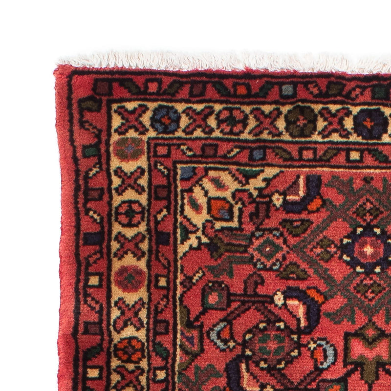 Alfombra de pasillo Alfombra persa - Nómada - 196 x 70 cm - rojo oscuro