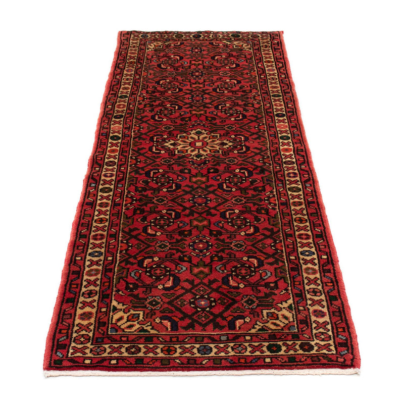 Alfombra de pasillo Alfombra persa - Nómada - 196 x 70 cm - rojo oscuro
