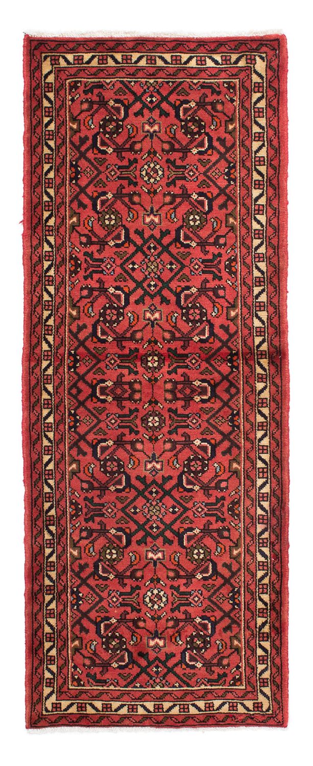 Alfombra de pasillo Alfombra persa - Nómada - 198 x 70 cm - rojo oscuro