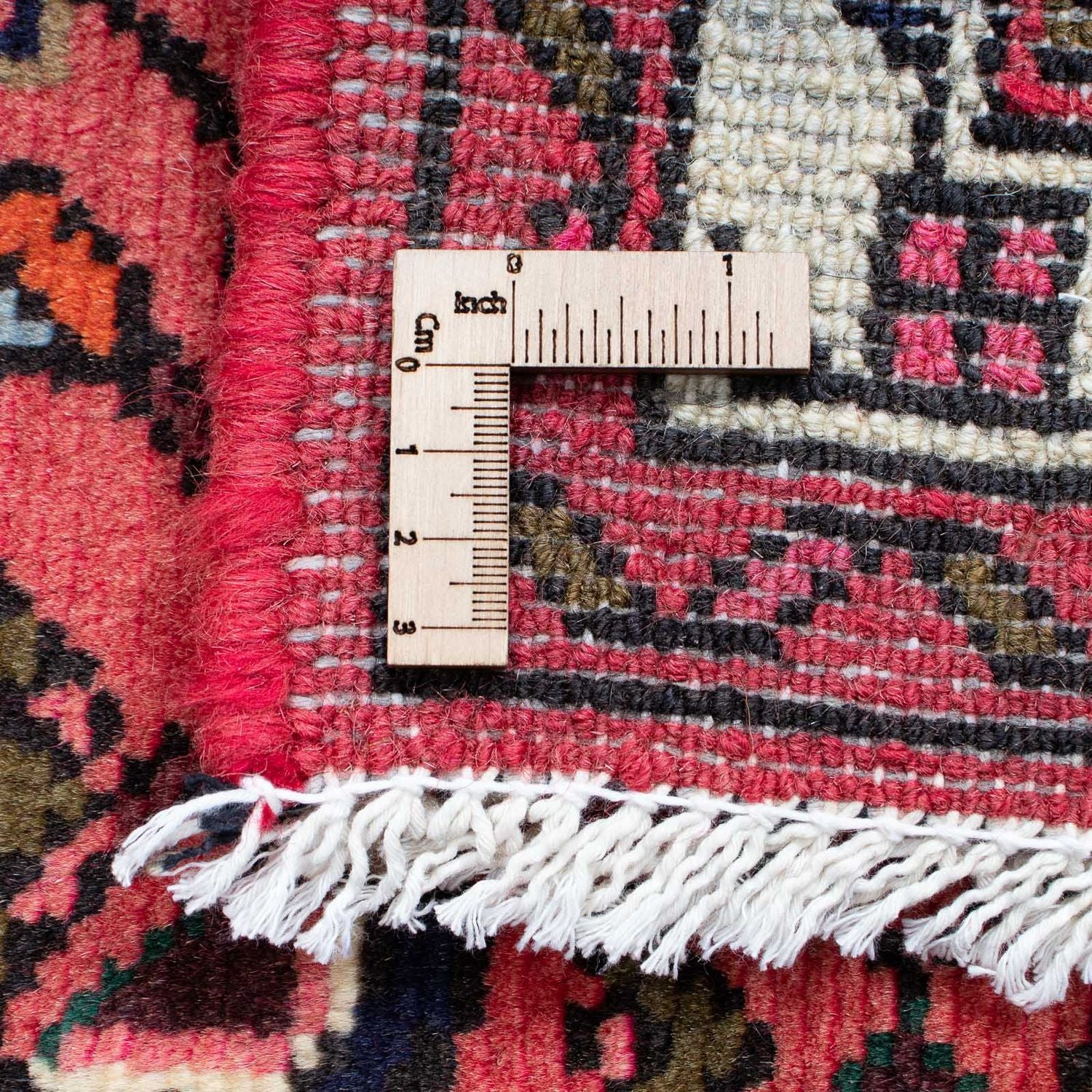 Alfombra de pasillo Alfombra persa - Nómada - 198 x 70 cm - rojo oscuro