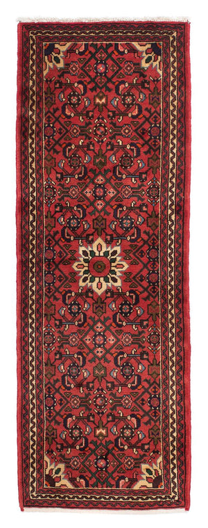 Alfombra de pasillo Alfombra persa - Nómada - 195 x 72 cm - rojo oscuro