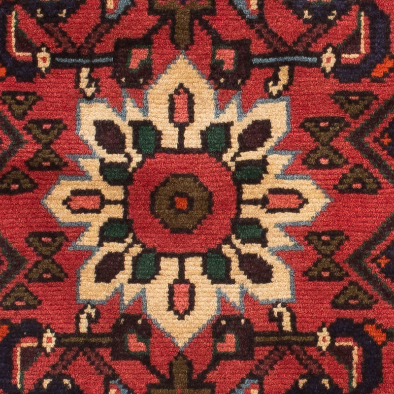 Alfombra de pasillo Alfombra persa - Nómada - 195 x 72 cm - rojo oscuro