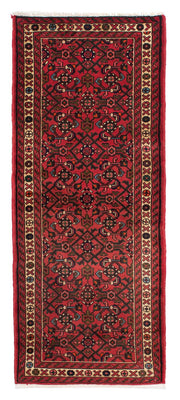 Alfombra de pasillo Alfombra persa - Nómada - 195 x 74 cm - rojo oscuro