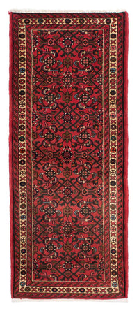 Alfombra de pasillo Alfombra persa - Nómada - 195 x 74 cm - rojo oscuro