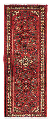Alfombra de pasillo Alfombra persa - Nómada - 205 x 75 cm - rojo oscuro