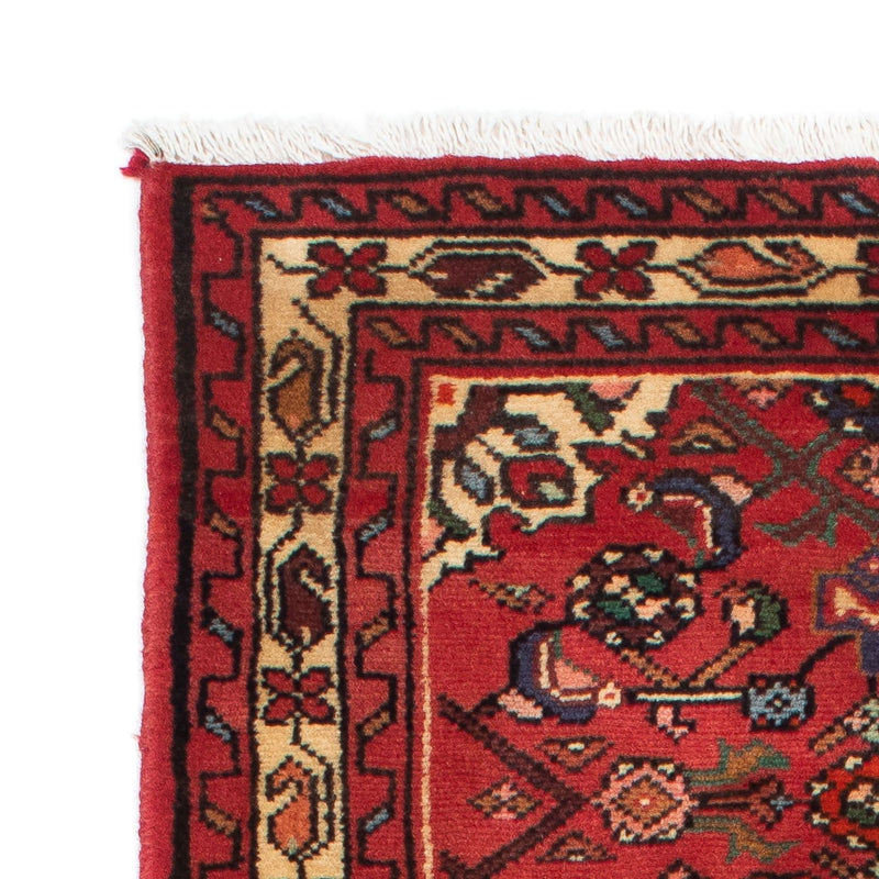 Alfombra de pasillo Alfombra persa - Nómada - 205 x 75 cm - rojo oscuro