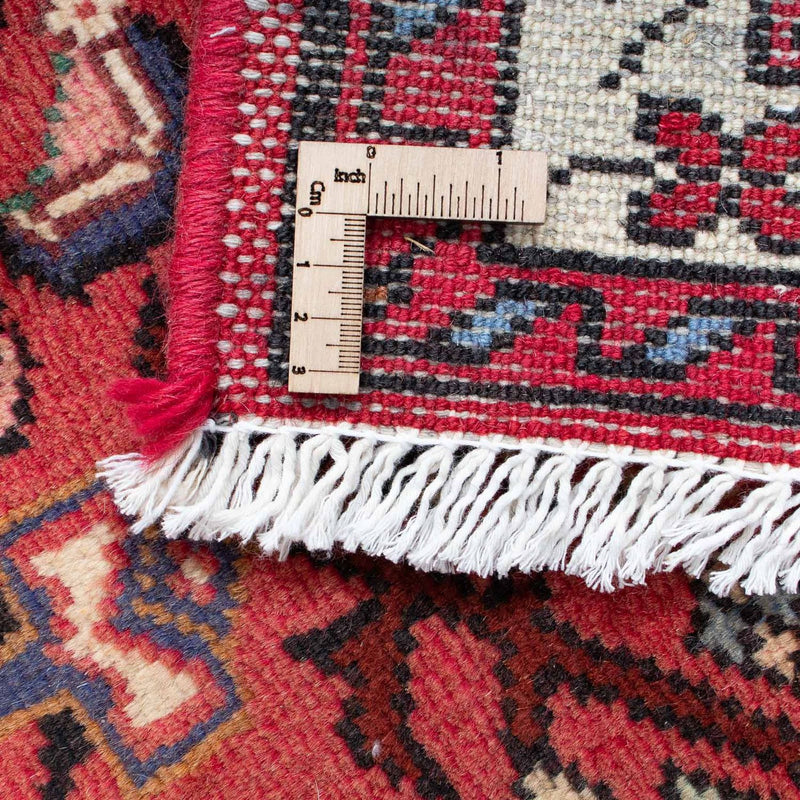 Alfombra de pasillo Alfombra persa - Nómada - 205 x 75 cm - rojo oscuro