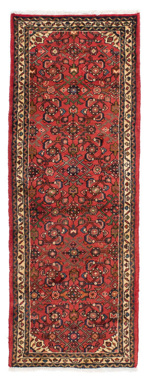 Alfombra de pasillo Alfombra persa - Nómada - 200 x 70 cm - rojo oscuro