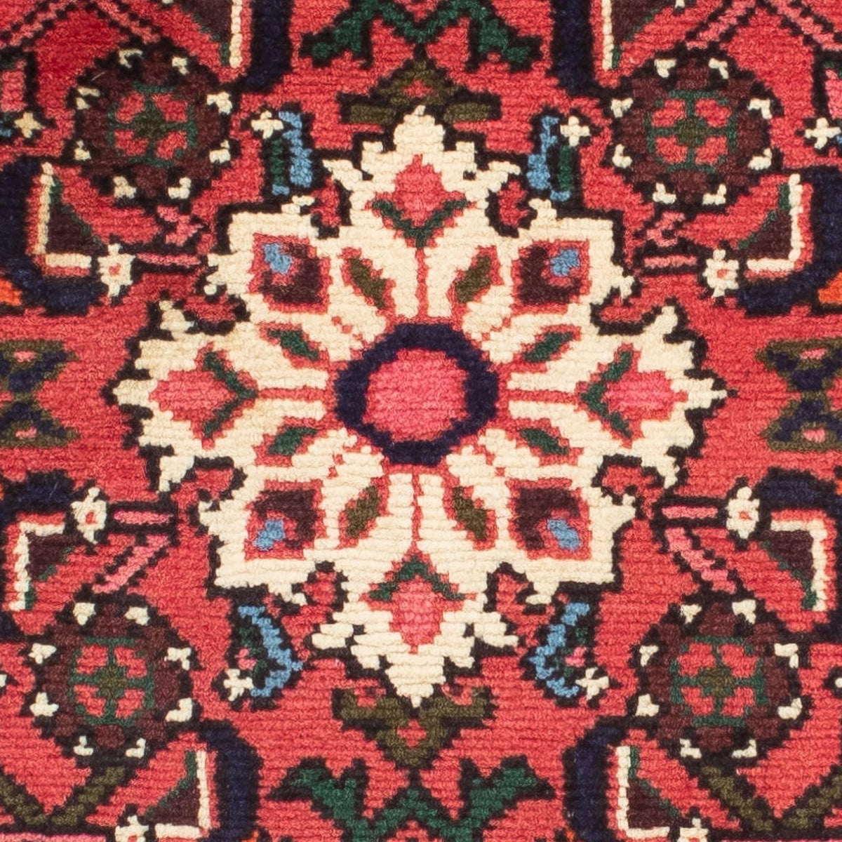 Alfombra de pasillo Alfombra persa - Nómada - 190 x 80 cm - rojo oscuro