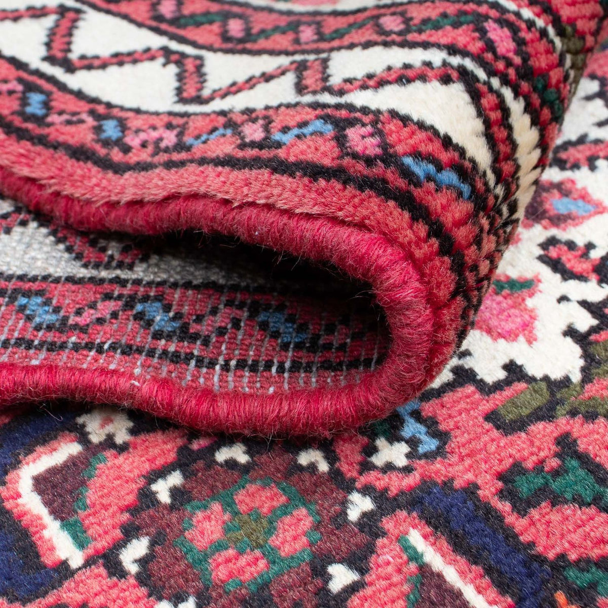 Alfombra de pasillo Alfombra persa - Nómada - 190 x 80 cm - rojo oscuro