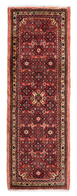 Alfombra de pasillo Alfombra persa - Nómada - 205 x 70 cm - rojo oscuro