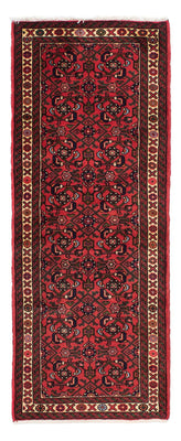 Alfombra de pasillo Alfombra persa - Nómada - 195 x 75 cm - rojo oscuro