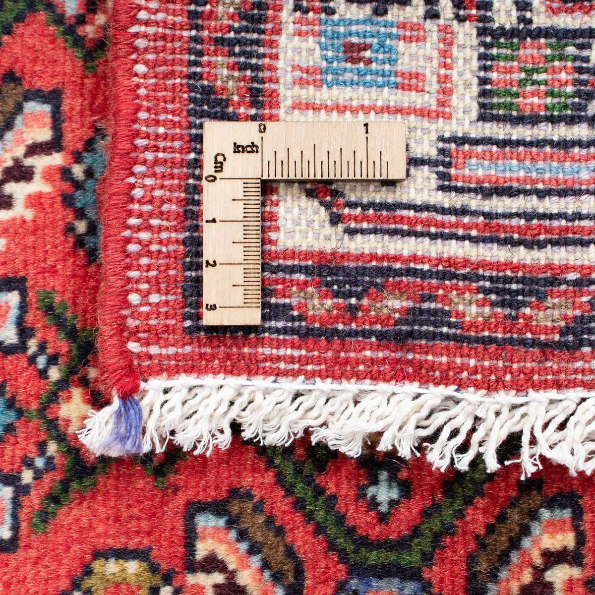 Alfombra de pasillo Alfombra persa - Nómada - 190 x 82 cm - rojo oscuro