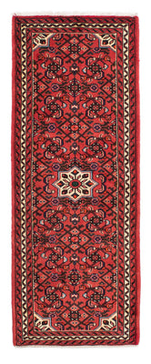 Alfombra de pasillo Alfombra persa - Nómada - 198 x 75 cm - rojo oscuro