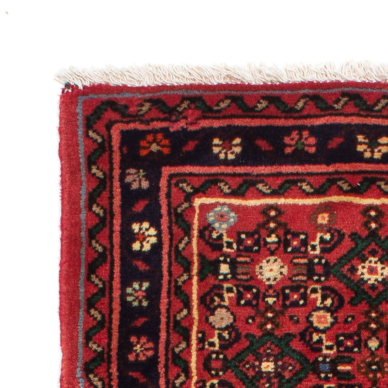 Alfombra de pasillo Alfombra persa - Nómada - 205 x 70 cm - rojo oscuro