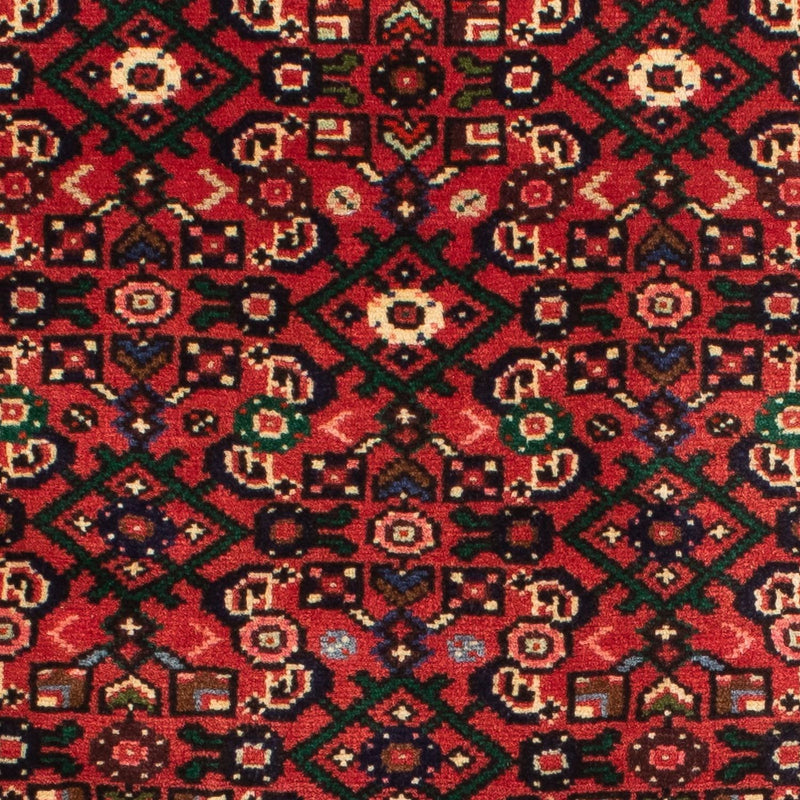 Alfombra de pasillo Alfombra persa - Nómada - 205 x 75 cm - rojo oscuro