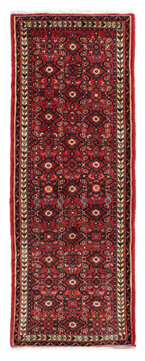 Alfombra de pasillo Alfombra persa - Nómada - 210 x 76 cm - rojo oscuro