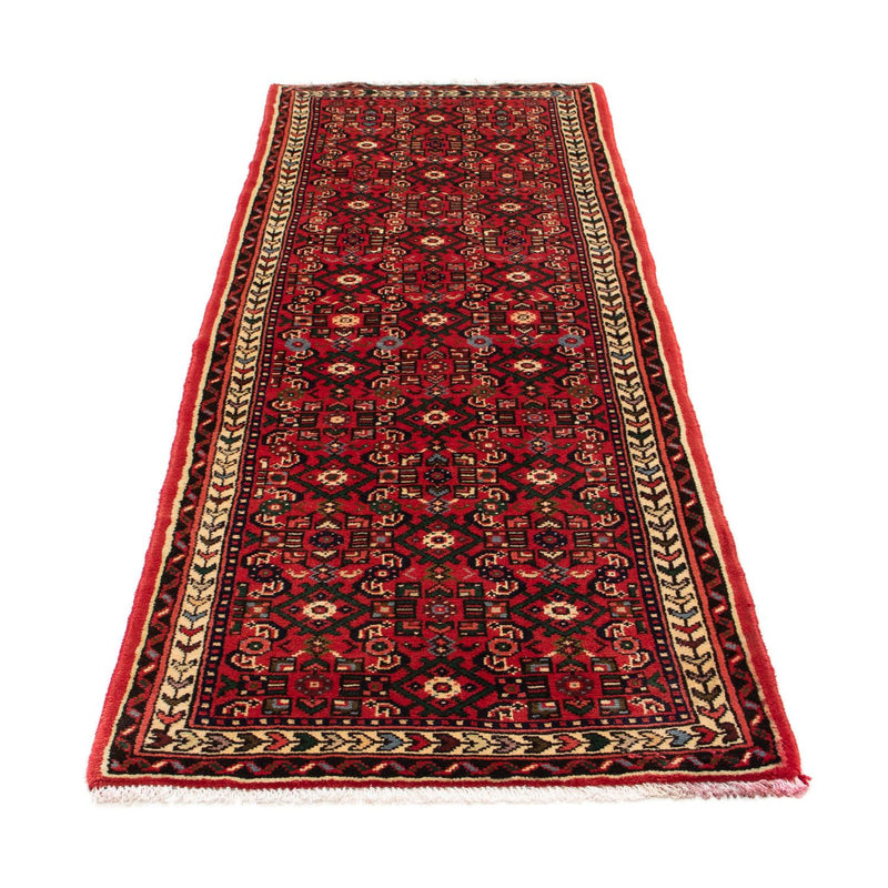 Alfombra de pasillo Alfombra persa - Nómada - 210 x 76 cm - rojo oscuro