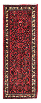 Alfombra de pasillo Alfombra persa - Nómada - 195 x 70 cm - rojo oscuro