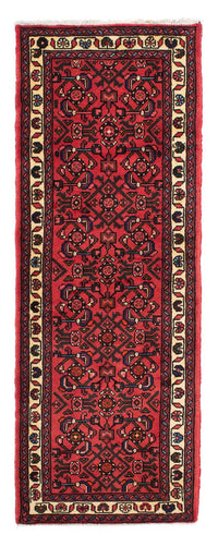 Alfombra de pasillo Alfombra persa - Nómada - 195 x 70 cm - rojo oscuro