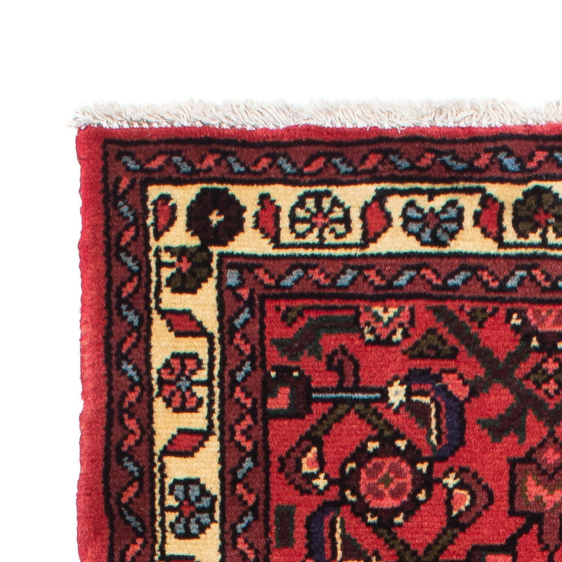 Alfombra de pasillo Alfombra persa - Nómada - 195 x 70 cm - rojo oscuro