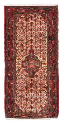 Alfombra de pasillo Alfombra persa - Nómada - 190 x 88 cm - rojo claro