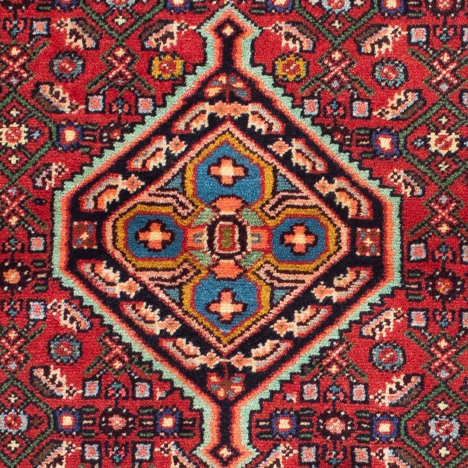 Alfombra de pasillo Alfombra persa - Nómada - 190 x 82 cm - rojo