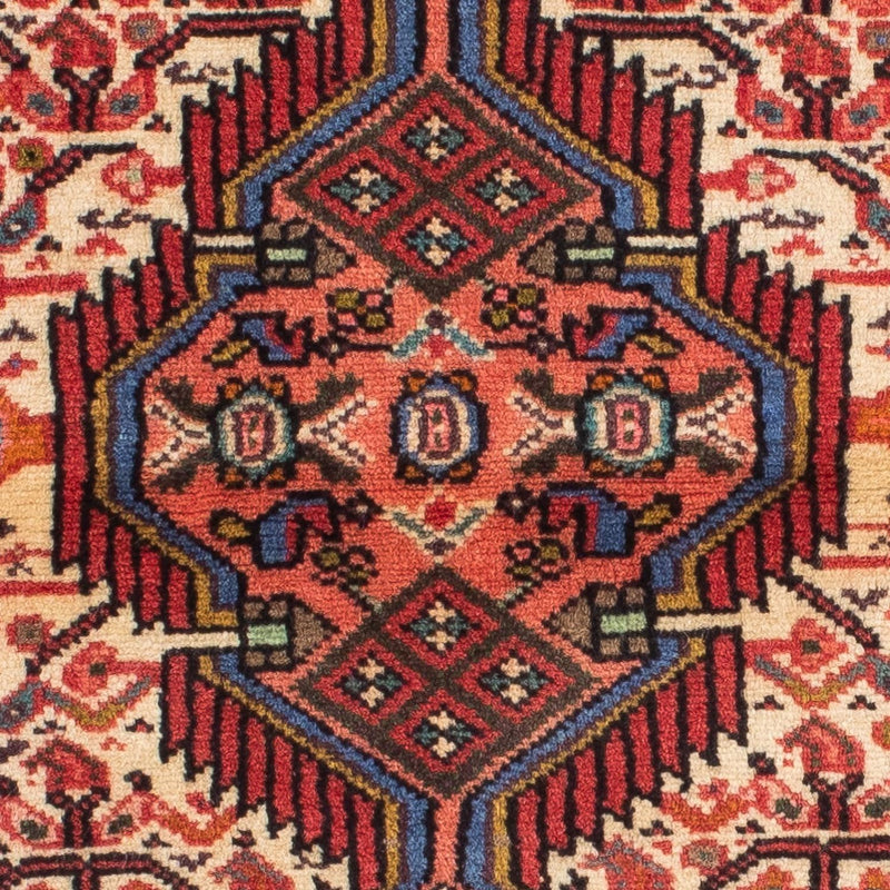 Alfombra de pasillo Alfombra persa - Nómada - 204 x 83 cm - rojo claro