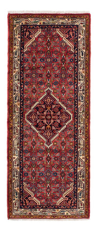 Alfombra de pasillo Alfombra persa - Nómada - 200 x 78 cm - rojo oscuro
