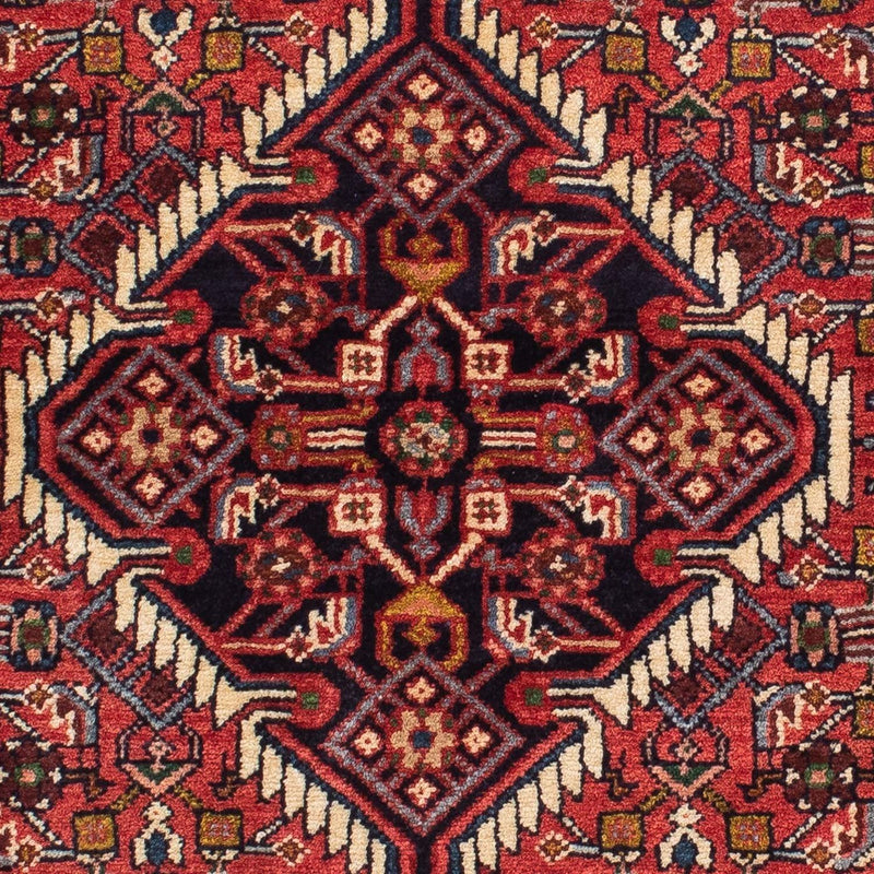Alfombra de pasillo Alfombra persa - Nómada - 200 x 78 cm - rojo oscuro